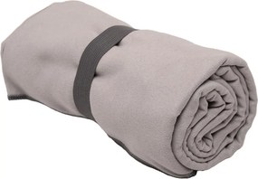 Πετσέτα Microfiber (90x160) Viopros Microfiber Γκρι