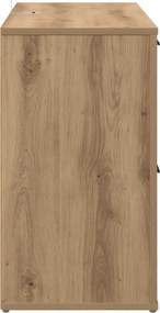 vidaXL Πλαϊνό γραφείο Artisan Oak 100 x 33 x 59.5 εκ.