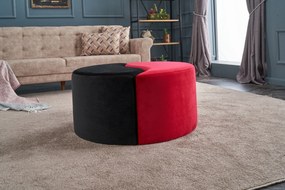 Pouffe Alis Puf - Red, Black Black
Red