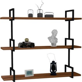 Wall Shelf Uras - Walnut Walnut