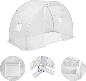 vidaXL Θερμοκήπιο 4,5 μ² 300 x 150 x 200 εκ.