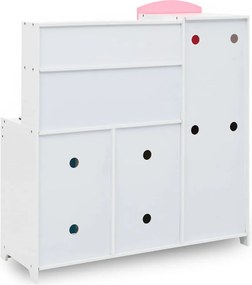 vidaXL Κουζίνα Παιδική Πολύχρωμη 80 x 30 x 85 εκ. από MDF