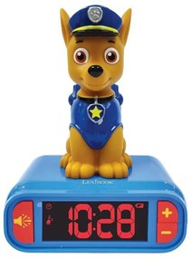 Digital alarm clock with a Chase 3D nightlight Lexibook