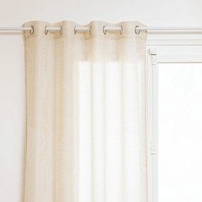 Κουρτίνα (135x240) Με Τρουκς A-S Arca Beige Lin 196200D