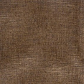 vidaXL Κουνιστή Πολυθρόνα Καφέ Υφασμάτινη