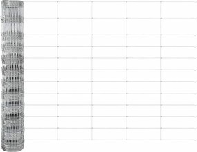 vidaXL Στύλος Περιφράξεων Γαλβανισμένο 50 x 1,2 m Ατσάλι