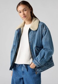 Bomber Jacket με επένδυση σερπα