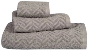 Σετ Πετσέτες 3τμχ Βαμβακερές Cozy 4095 Taupe Greenwich Polo Club