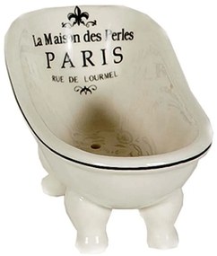 Σαπουνοθήκη Paris 577035 14x7,7x7,7cm White Marva Πορσελάνη