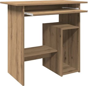 VidaXL Γραφείο Αρτισιανή Δρυς 80x45x74 εκ. από Επεξεργασμένο Ξύλο