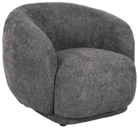 ΠΟΛΥΘΡΟΝΑ KARPEN HM9600.01 ΓΚΡΙ ΜΠΟΥΚΛΕ ΥΦΑΣΜΑ 93x87x78Υ εκ.