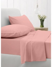 Σετ Σεντόνια Cotton Feelings 101 Powder Διπλό με λάστιχο (150x205+30)