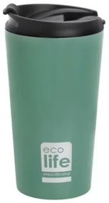 Ecolife Θερμός-Ποτήρι 370ml Light Blue 33-BO-4001