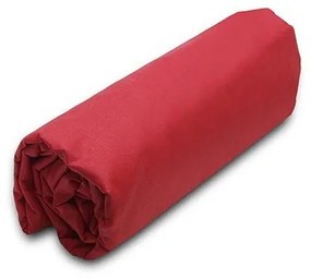 Κατωσέντονο Menta με λάστιχο 12 Red Διπλό (160x200+40)