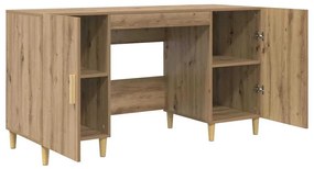 vidaXL Γραφείο Artisan Oak 140 x 50 x 75 εκ. Επεξεργασμένο ξύλο