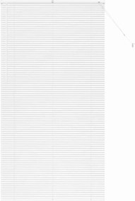 vidaXL Βενετσιάνικες Ρόδες Λευκό 220 x 120 εκ Αλουμίνιο