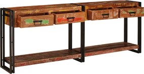vidaXL Τραπέζια Κονσόλες 2 τμχ. Πολύχρωμο 200 x 33 x 75 εκ