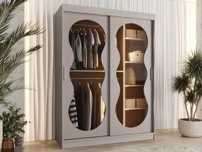 Ντουλάπα Bahrajn III 150 συρόμενη-Cashmere