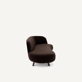 Ανάκλιντρο από βελούδο, Rosebury, σχεδίασης E.Gallina