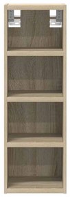 vidaXL κρεμαστό ντουλάπι Riga Sonoma Δρυς 20x29,5x60εκ.