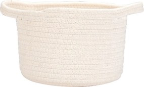 Καλάθι Αποθήκευσης (Φ20x15) Estia Blanca Λευκό 02-29609