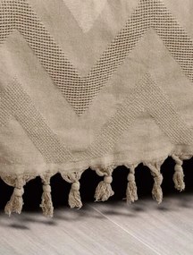 Κουβέρτα Πικέ Ζακάρ GOLWE BEIGE