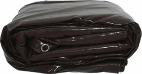vidaXL Τέντα 650g / m² Καφέ 3 x 4 m Καμβάς με επικάλυψη PVC