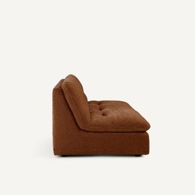 Καναπές 3 θέσεων μετατρεπόμενος από βελούδο chenille, Giuliano