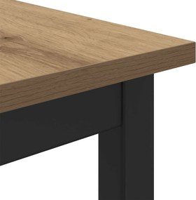 vidaXL Τραπεζαρίες 80 x 80 x 75 cm Επεξεργασμένο Ξύλο Artisan Δρυς
