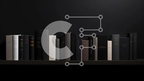 Intra Συλλεκτικό Ξύλινο Παζλ Plywood  4mm - Τακτοποιημένα βιβλία σε ένα ράφι Σε Ξύλινο Κουτί - Διαστάσεις Puzzle: 10x10 cm – 25 κομμάτια