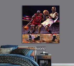 Πίνακας σε καμβά NBA M.J KNV978 40cm x 40cm