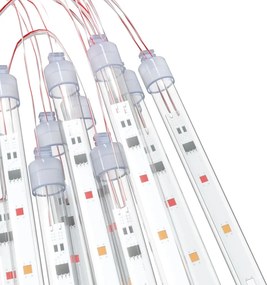 vidaXL Λαμπάκια Μετεωρίτης Εξ./Εσ. Χώρου 20τεμ Πολύχρωμα 30 εκ 480 LED