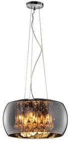 Φωτιστικό Οροφής Vapore 311210506 Chrome Trio Lighting Glass