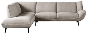 Καναπές EMERALD Ύφασμα Μπεζ-Tortora-Sand-Cappuccino 274x203x82cm H.88cm