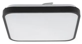 Φωτιστικό Οροφής Πάνελ LED 16W Μαύρο ΙΡ44 4000K Agnes Square Pro S 10984 Nowodvorski 10984 Μαύρο
