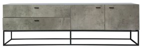 DELTA TV STAND CEMENT 160x40,6xH48,2cm 05-0607