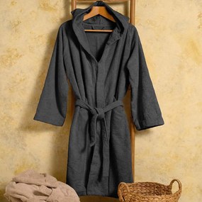 Μπουρνούζι Melinen Bloom D.Grey Γκρι MEDIUM