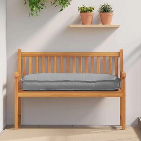 vidaXL Μαξιλάρι Ύφασμα Όξφορντ Γκρι 120 x 50 x 12 εκ.
