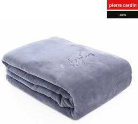 ΚΟΥΒΕΡΤΑ ΜΟΝΗ 160X220 PIERRE CARDIN NANCY  545 GREY(51)