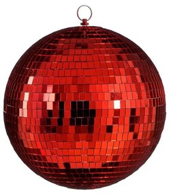 Χριστουγεννιάτικη Μπάλα Disco Mirror 02.1162291 25cm Red