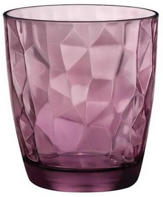 Ποτήρι Κρασιού Γυάλινο Purple 305ml Diamond Rock Bormioli Rocco BR00350230