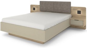 Κρεβάτι Bett με κομοδίνα - 260.80Χ210.00Χ100.50cm