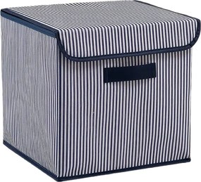 Αποθηκευτικό Κουτί Ναυτικό Μπλε RUVAN 30x30x30
