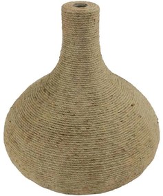 Βάζο Rope 032066 39x39x42cm Natural Polywood,Σχοινί