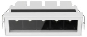 Φωτιστικό Σποτ Οροφής Χωνευτό LED 12W IP65 3000K Zambelis-E333-Λευκό E333