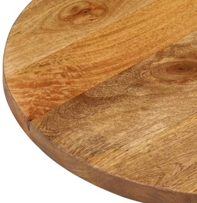 vidaXL Επιφάνεια Τραπεζιού Οβάλ 120x60x3,8 εκ. Μασίφ Ξύλο Μάνγκο