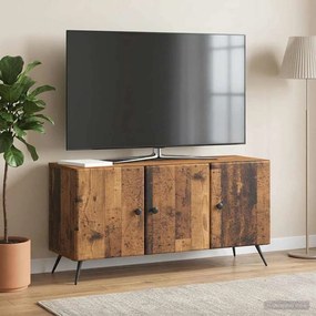 VidaXL Ντουλάπι TV Παλαιωμένο ξύλο 99 x 34,5 x 50 εκ.