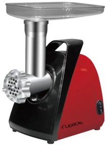 Lexical LMG-2004RED Κρεατομηχανή - Μηχανή κοπής κιμά 500W 230V από Ανοξείδωτο Ατσάλι