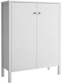 Παπουτσοθήκη 787CDL1101 90x35x118cm White Μοριοσανίδα,Mdf