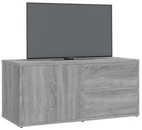 vidaXL Έπιπλο Τηλεόρασης Γκρι Sonoma 80x34x36 εκ. από Επεξεργ. Ξύλο